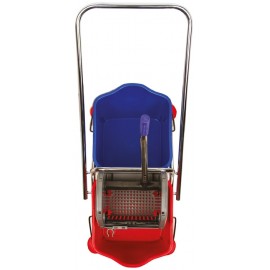 Уборочная тележка двухведерная с отжимом | H0204